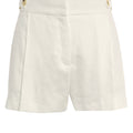 Shorts aus Leinenmischung