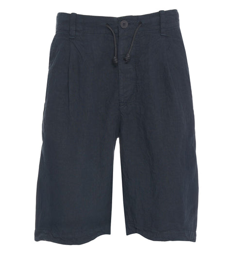 Bermudahose aus Leinen