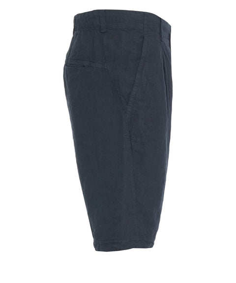 Bermudahose aus Leinen