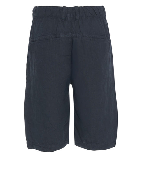 Bermudahose aus Leinen