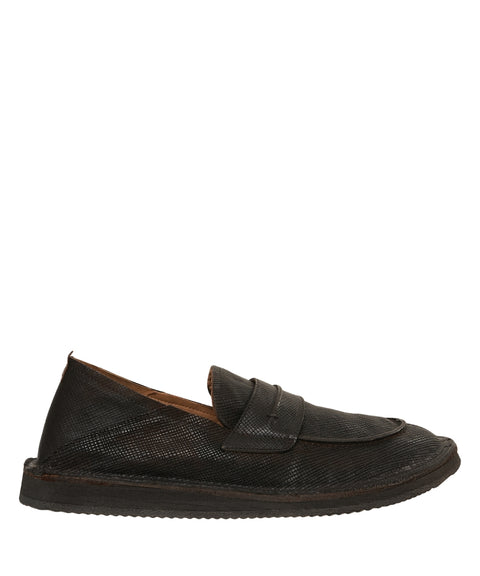 Leather loafers