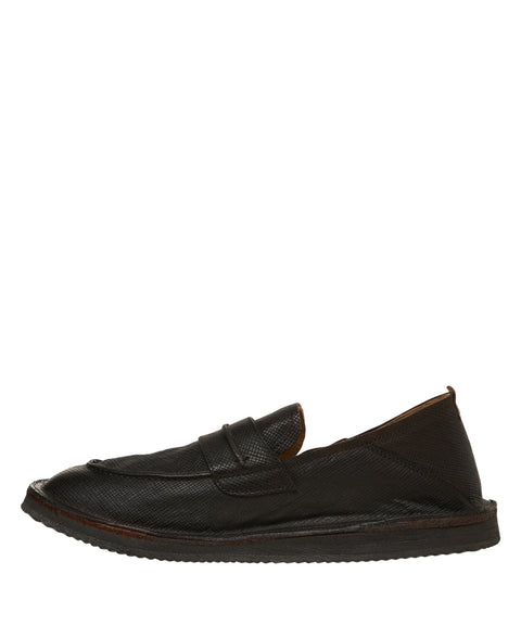 Leather loafers