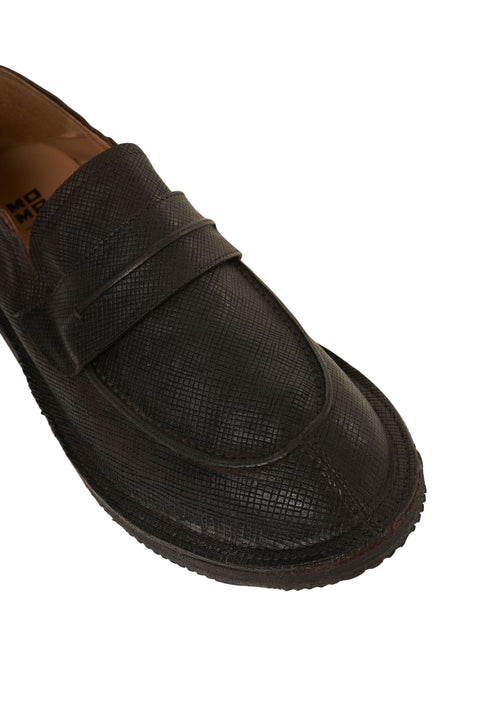 Leather loafers