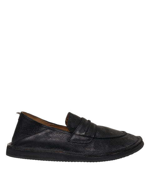 Leather loafers