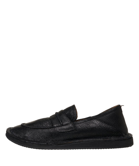 Leather loafers