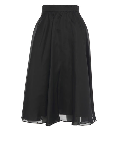 Gonna midi in seta 'Calle'