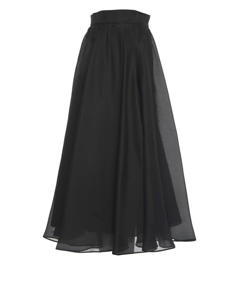 Gonna midi in seta 'Calle'