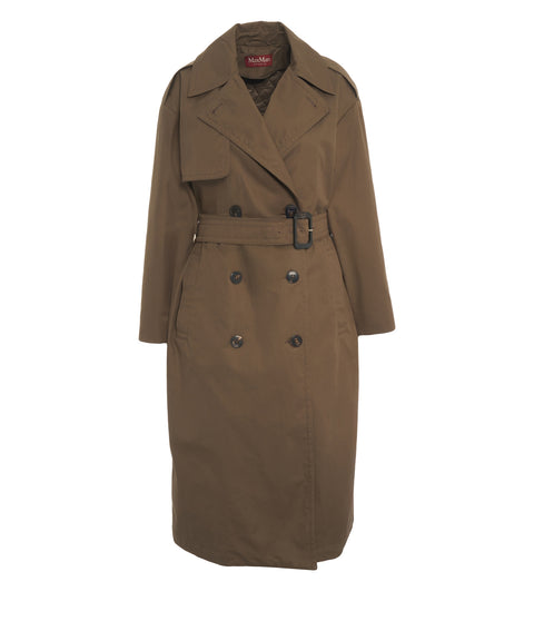 Trenchcoat aus Baumwolle