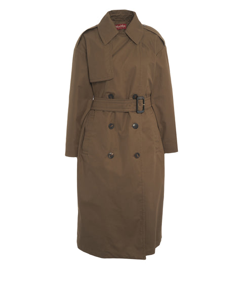 Trenchcoat aus Baumwolle