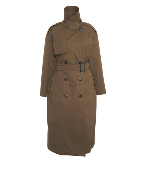 Trenchcoat aus Baumwolle