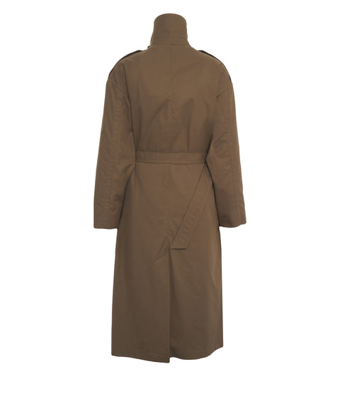 Trenchcoat aus Baumwolle
