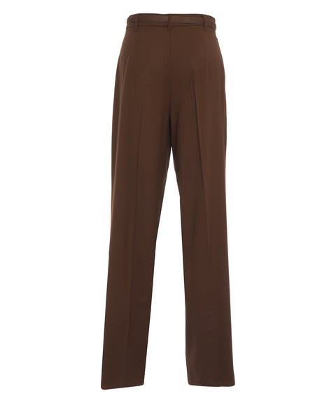 Pantaloni con pinces 'Bacio'