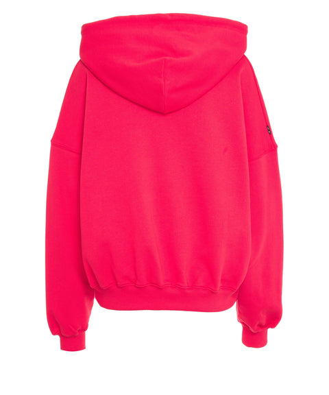 Felpa con cappuccio e zip