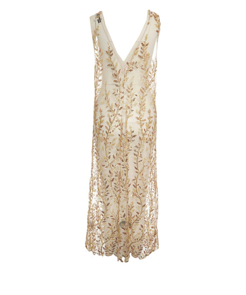 Abito maxi con strass 'Barika'