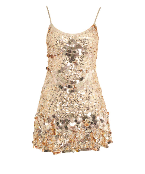 Abito mini 'Honey Shimmer'