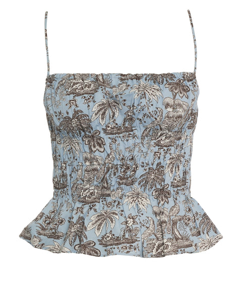 Top con stampa 'Ayla'