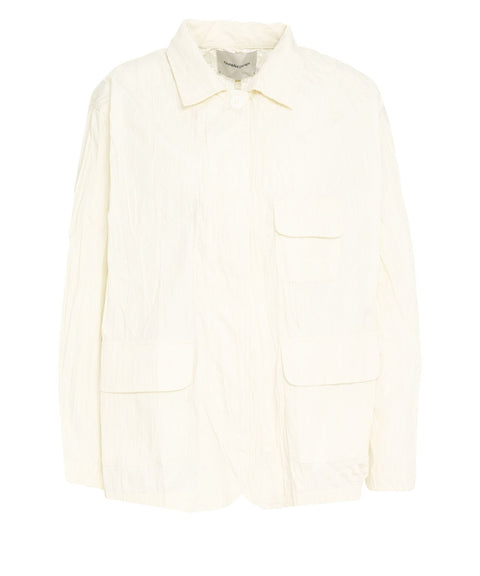 Jacke mit Plissee-Falten