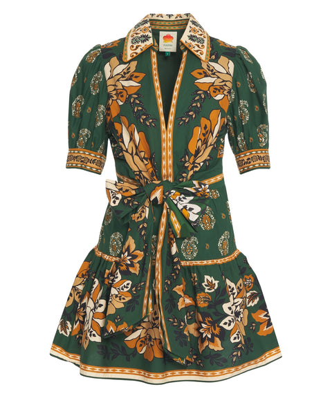 Abito con motivo floreale