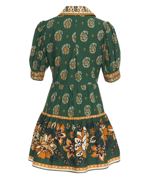 Abito con motivo floreale