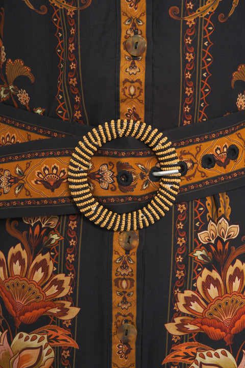 Abito con motivo floreale