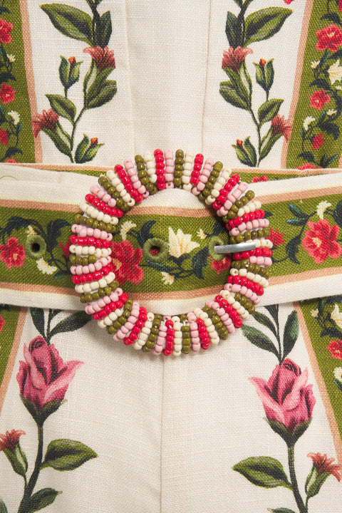 Jumpsuit con motivo floreale