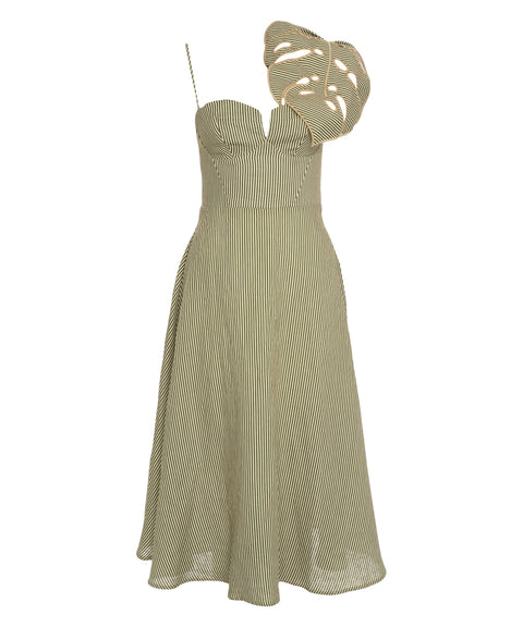 Abito con dettaglio floreale