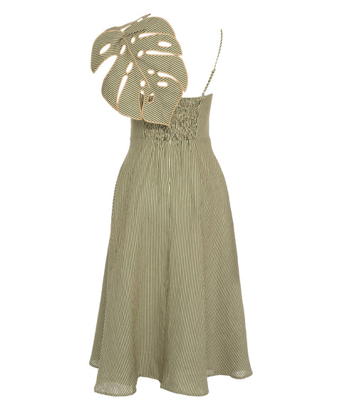 Abito con dettaglio floreale