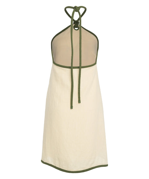 Abito con scollo all'americana