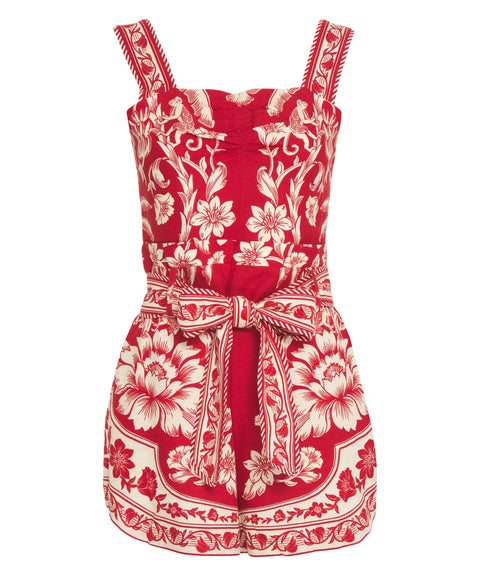 Jumpsuit mit Floralem Muster