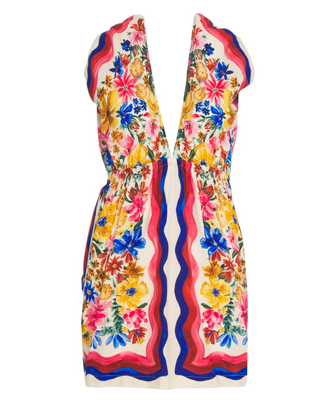 Abito con stampa floreale