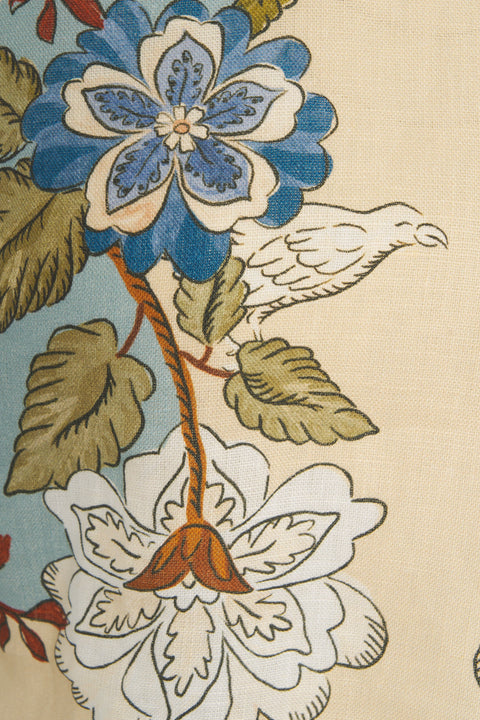 Blusa con motivo floreale