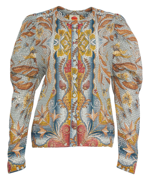 Camicia con fantasia