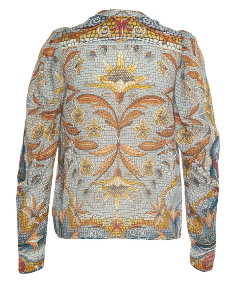 Camicia con fantasia