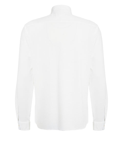 Aktivhemd aus Seersucker