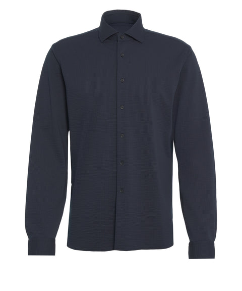 Aktivhemd aus Seersucker