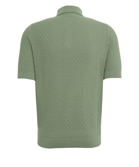 Strickpolo mit Struktur