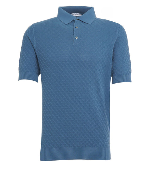 Strickpolo mit Struktur