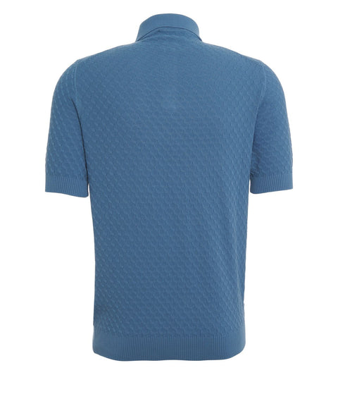 Strickpolo mit Struktur