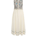 Maxi dress with glass beads 'Ilana'