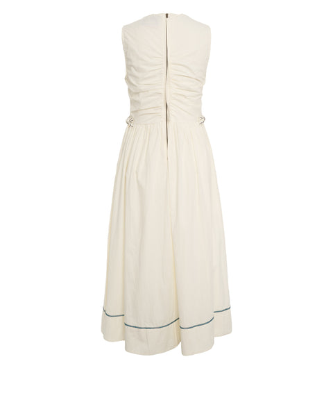 Maxi dress with glass beads 'Ilana'