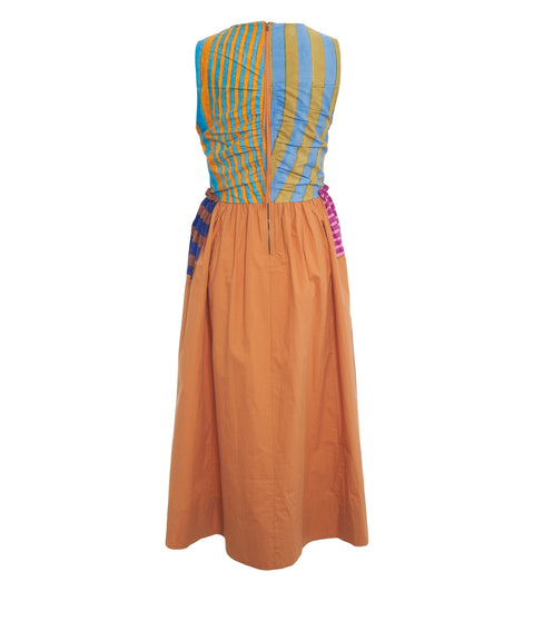 Patchwork maxi dress 'Ilana'