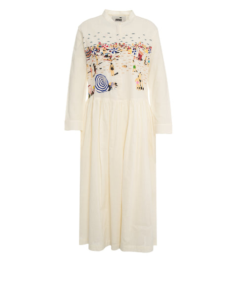 Maxi dress with embroidery 'Tara'