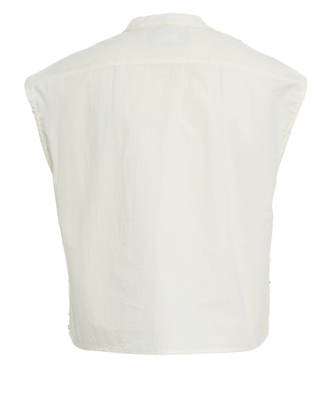 Top with floral appliqués 'Gaia'