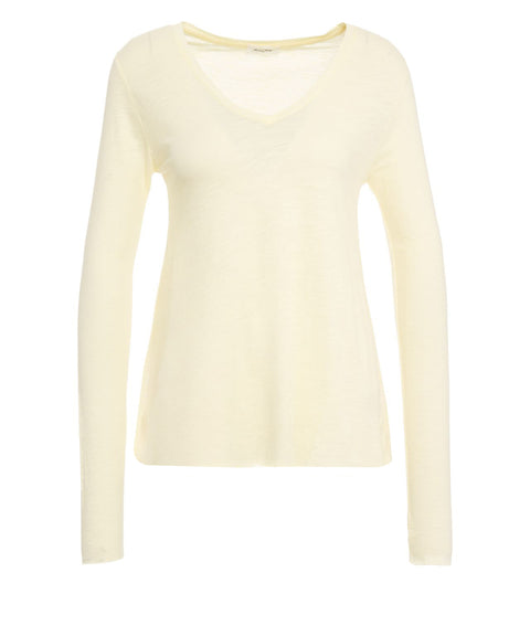 Langarmshirt aus Baumwollgemisch