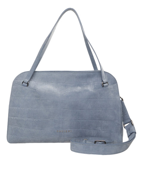 Schultertasche aus Nubukleder 'Lido'