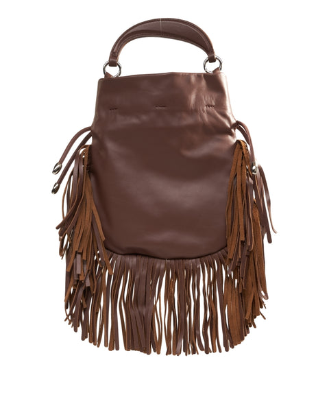 Borsa a mano con frange 'Juice'