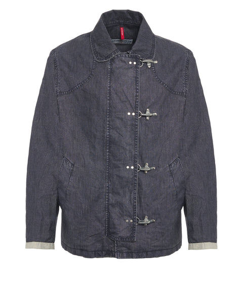 Leinen Jacke '4 Ganci'