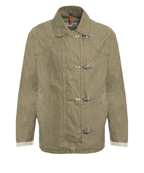 Leinen Jacke '4 Ganci'