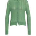 Cotton blend cardigan
