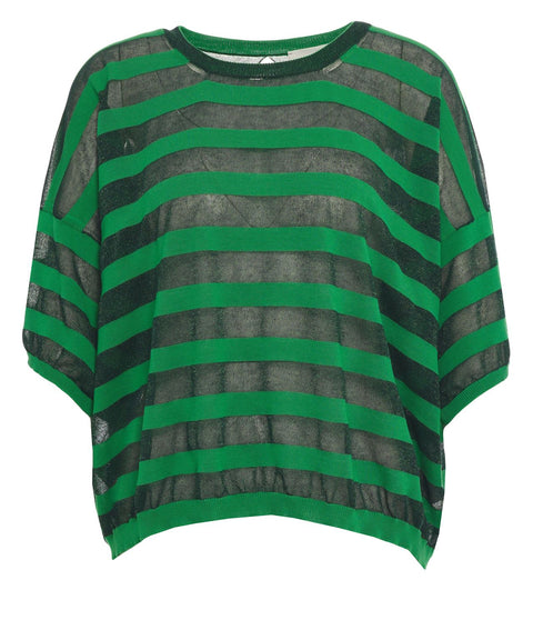Cotton knit sweater